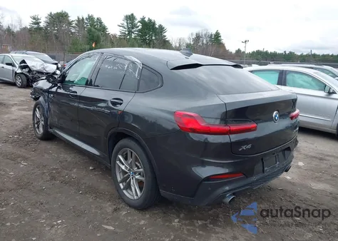 2020 BMW X4 xDrive30I z USA, uszkodzony, nr VIN 5UX2V1C03L9B88395
